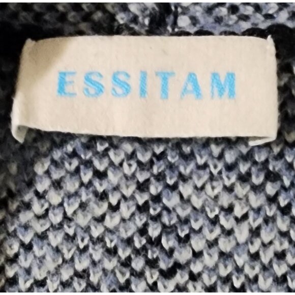 Essitam Shilo Duster Womens Open Front Aztec Pattern Cardigan Sweater Size S - Picture 4 of 8